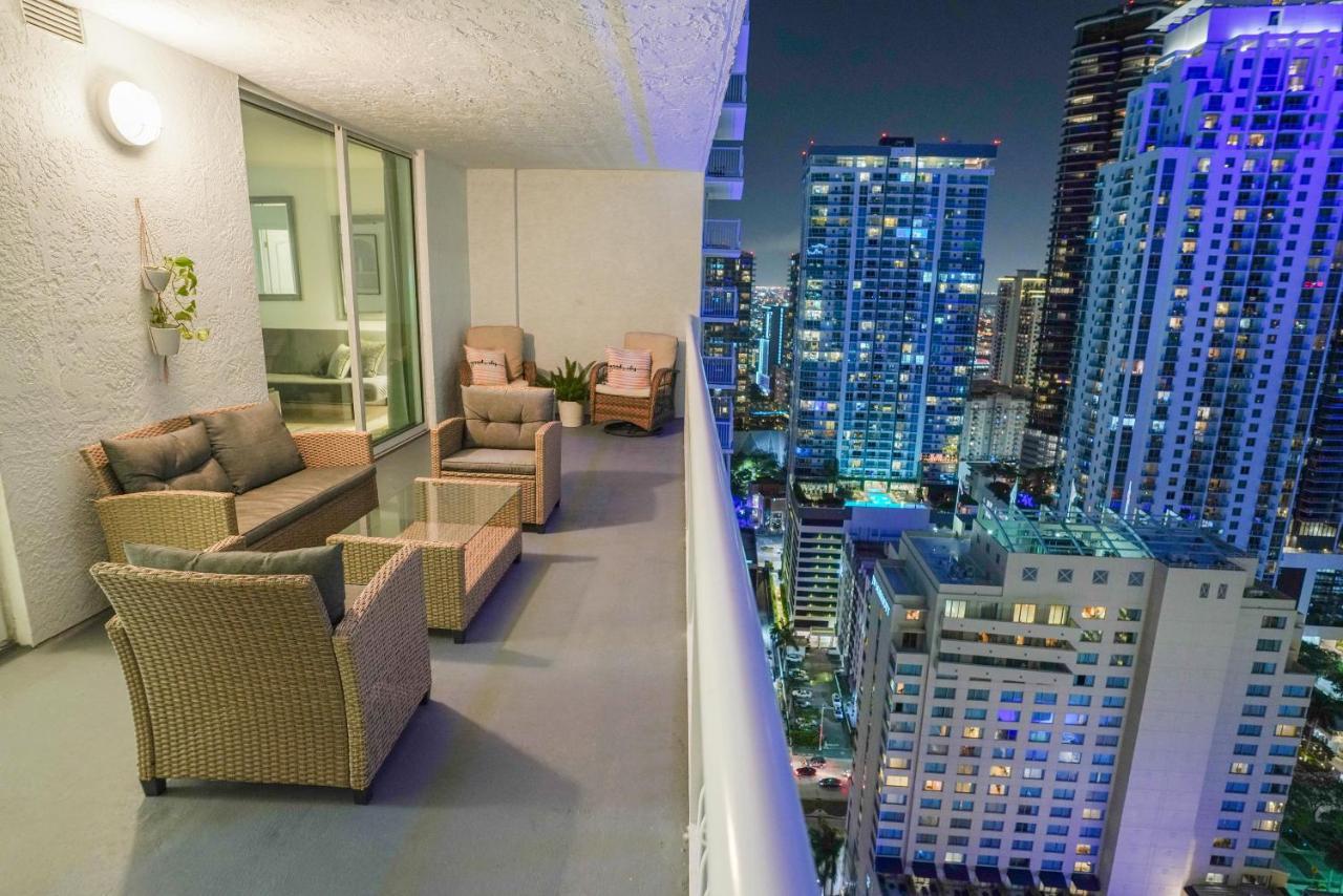 4 Bed Full Condo In Miami With Skyline & Sea View Zewnętrze zdjęcie