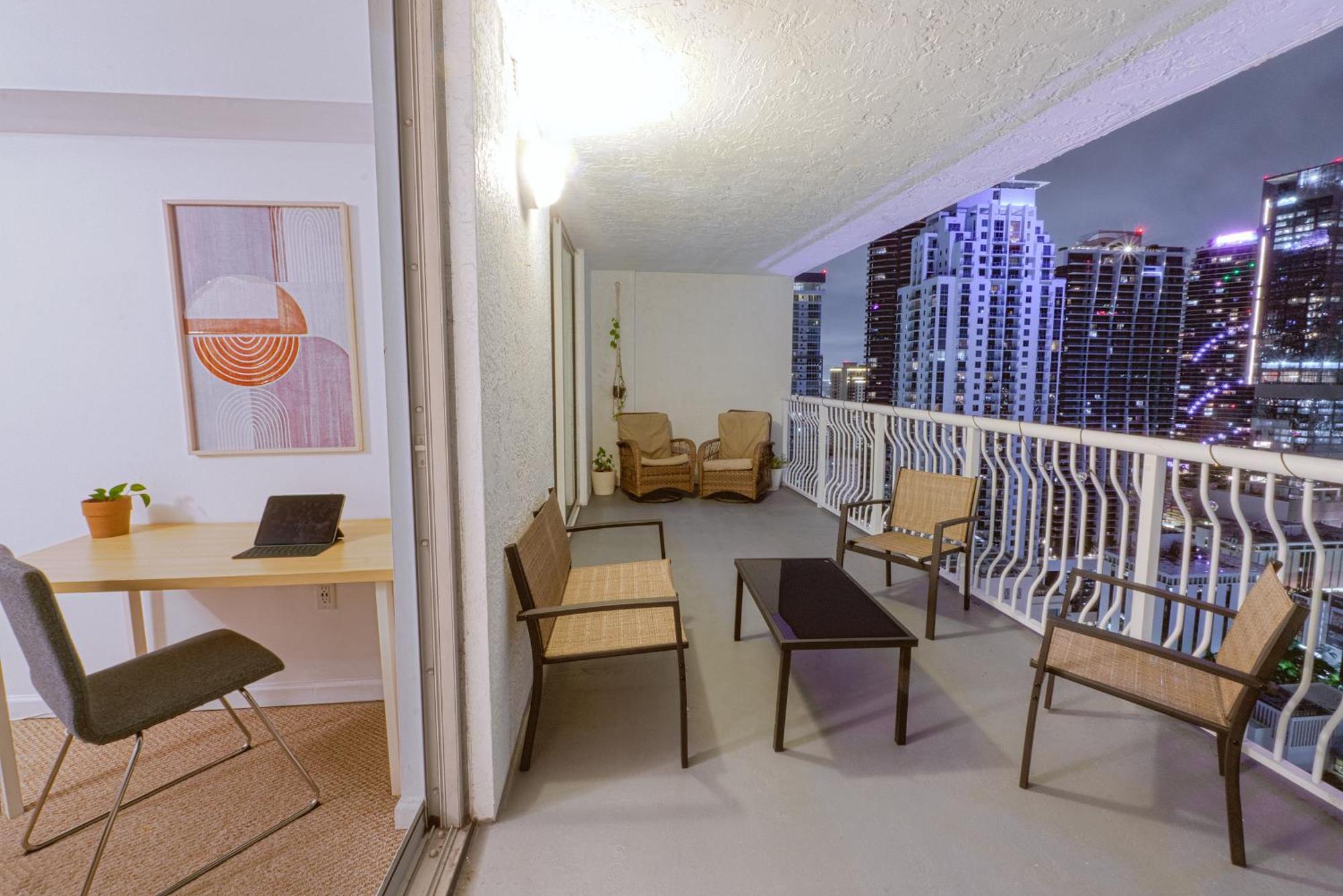4 Bed Full Condo In Miami With Skyline & Sea View Zewnętrze zdjęcie